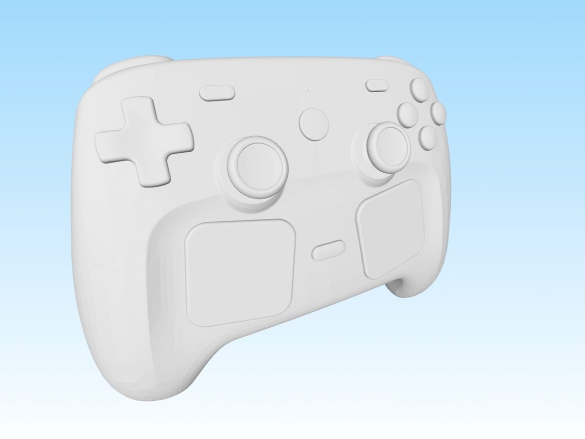 Valve、新型「Steamコントローラー」筐体のCADファイルをいきなり配布