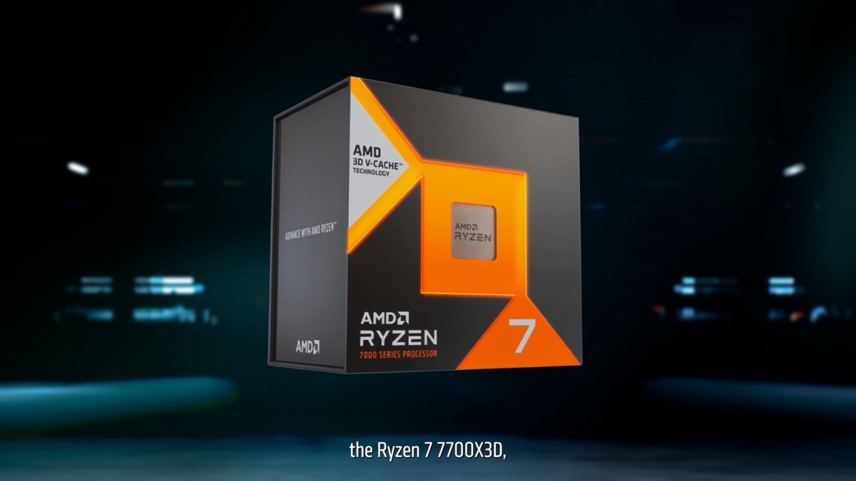 AMDのゲーミングCPU「Ryzen 7 7700X3D」発表、7月16日発売へ。ゲーム特