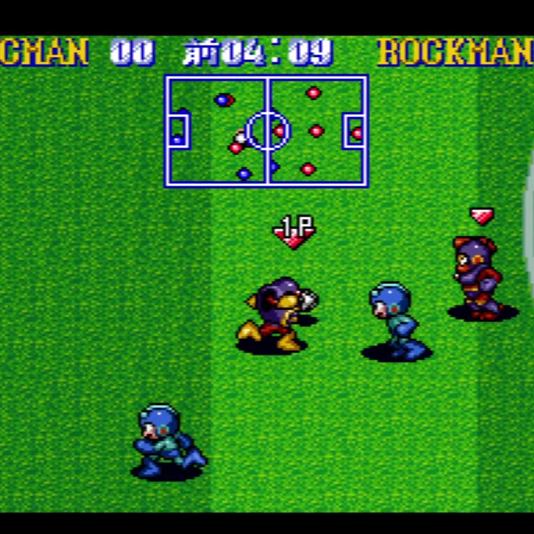 ロックマン」シリーズ唯一のサッカーゲーム『ロックマンズサッカー