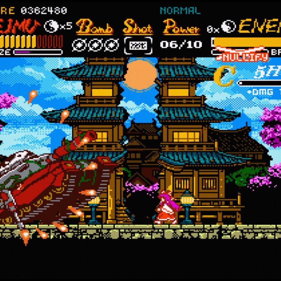 東方Project」二次創作・弾幕バトルアクション『TOUHOU GAIDEN』Steam
