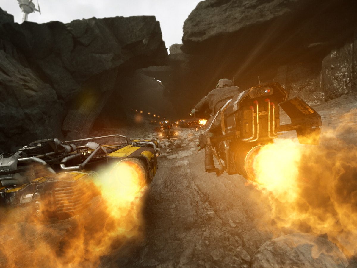 スター・ウォーズ：ギャラクティック・レーサー』は『バーンアウト